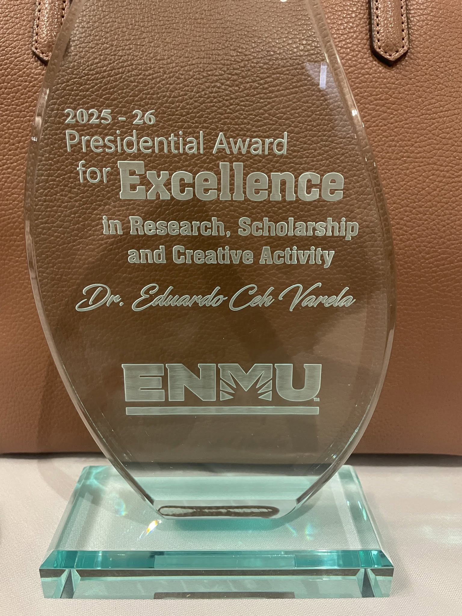 2025-2026 ENMU Presidential Award for Excellence in Research, Scholarship and Creative Activity 